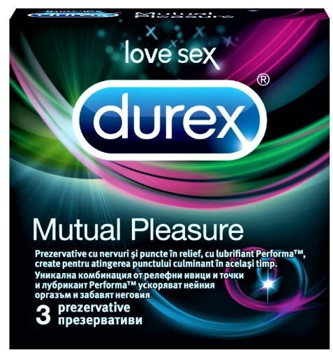 Poza cu Durex Mutual Pleasure - 3 bucati
