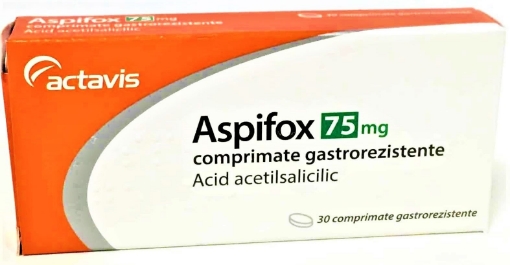 Poza cu Aspifox 75mg - 30 comprimate gastrorezistente Actavis
