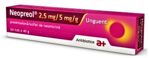 Poza cu Neopreol unguent - 40 grame Antibiotice Iasi