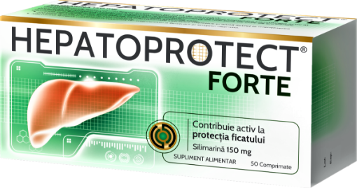 Poza cu Hepatoprotect Forte - 50 Comprimate Biofarm
