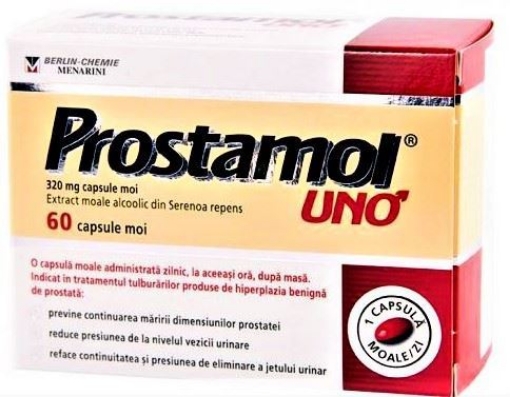 Poza cu Prostamol Uno 320mg - 60 capsule Berlin-Chemie
