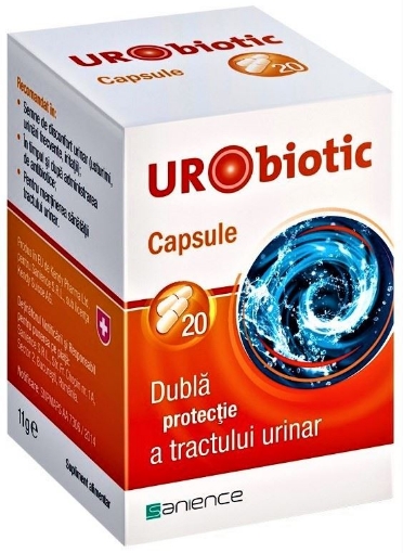 Poza cu Urobiotic - 20 capsule Sanience