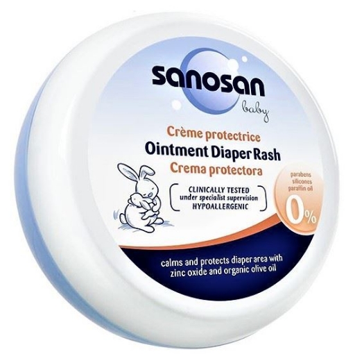 Sanosan Baby crema antiiritatii cu zinc - 150ml