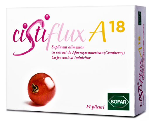Cistiflux A18 - 14 plicuri