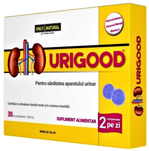 UriGood - 30 comprimate Only Natural