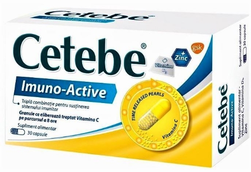 Poza cu Cetebe Imuno-Active - 30 capsule