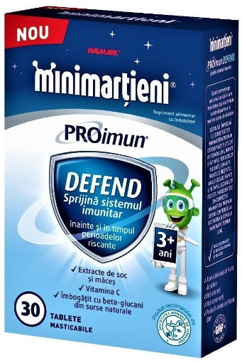 Walmark Minimartieni PROimun Defend - 30 tablete masticabile