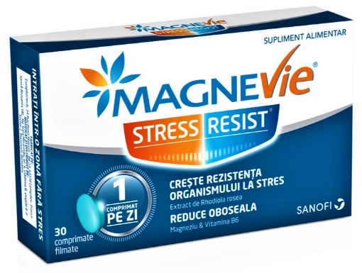 Poza cu magnevie stress resist x 30 comprimate