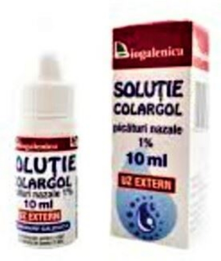 Poza cu Biogalenica Colargol solutie 1% - 10 grame