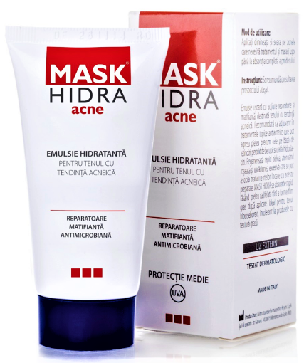 Poza cu mask hidra acne emulsie hidratanta x 50ml
