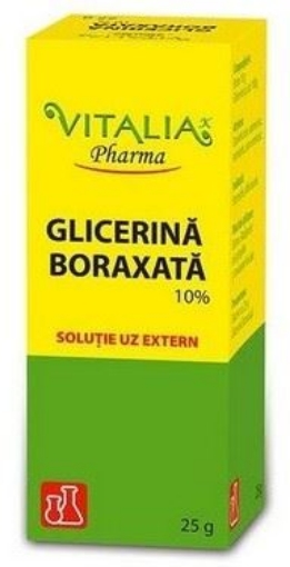 Poza cu Vitalia K Glicerina boraxata 10% - 25 grame