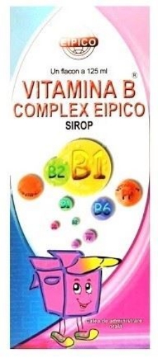 Poza cu Vitamina B Complex sirop - 125ml Eipico