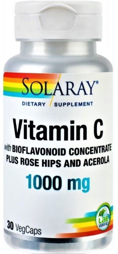 Poza cu Secom Vitamina C 1000mg adulti - 30 capsule vegetale