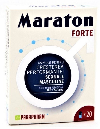 Poza cu Parapharm Maraton Forte - 20 capsule