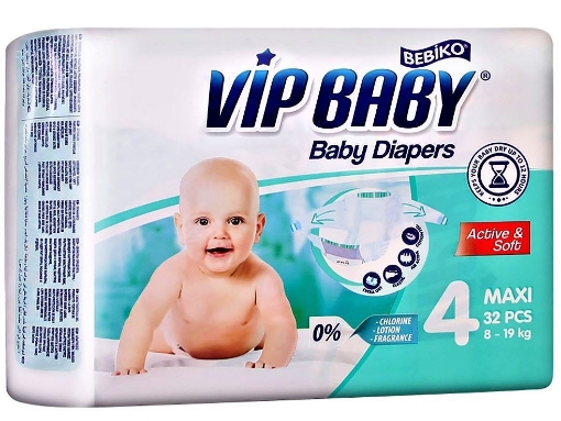 vip baby scutece copii nr.4 pachx32 buc