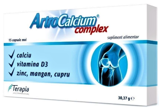 Poza cu ArtroCalcium Complex - 15 capsule
