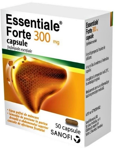 Poza cu Essentiale Forte 300mg - 50 capsule