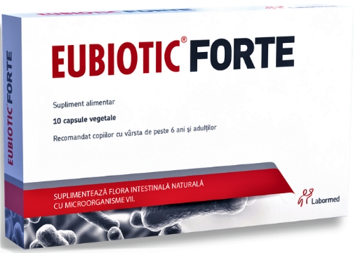 Poza cu Eubiotic forte - 10 capsule Labormed