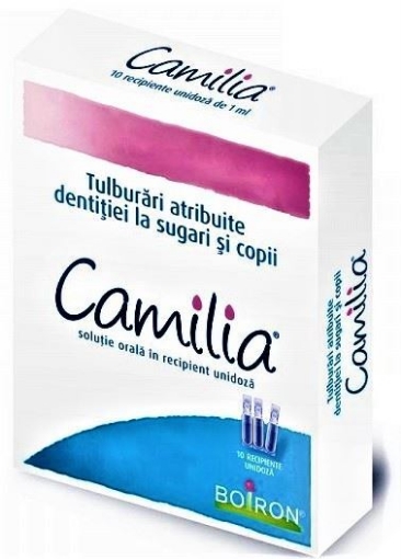 Poza cu Camilia  solutie orala 1ml - 10 fiole Boiron 