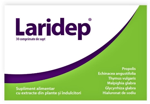 Dr. Phyto Laridep - 30 comprimate masticabile