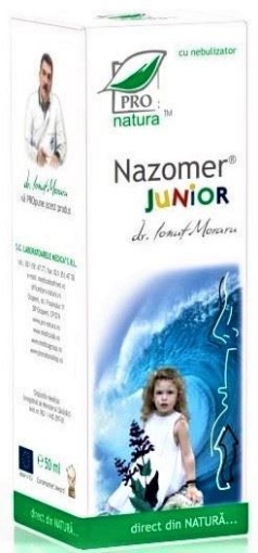 Poza cu ProNatura Nazomer Junior spray nazal - 30ml
