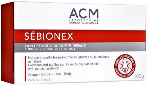 ACM Sebionex sapun dermatologic pentru piele grasa - 100 grame