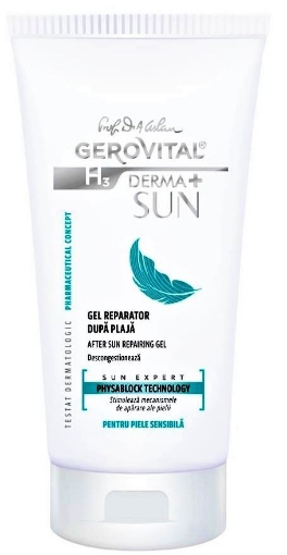 gerovital h3 derma+ sun gel reparator dupa plaja 150ml 46810