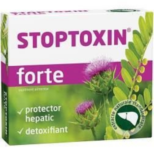Poza cu Stoptoxin Forte - 30 capsule Fiterman Pharma