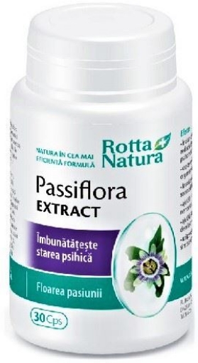 Poza cu rotta passiflora extract flx30 cps
