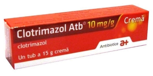 Poza cu Clotrimazol crema 1% - 15 grame Antibiotice Iasi