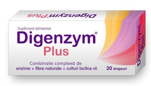 Digenzym Plus - 20 drajeuri