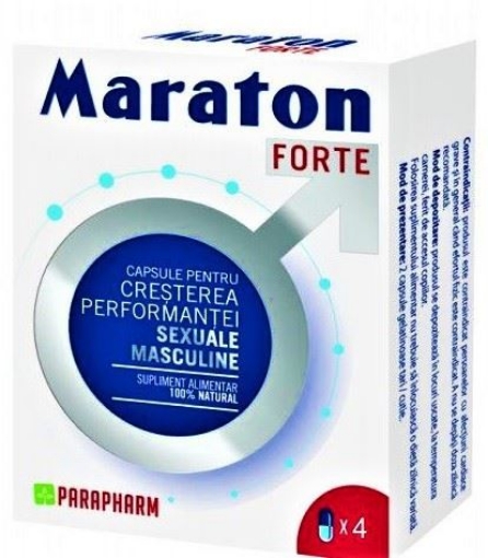 Poza cu Parapharm Maraton Forte - 4 capsule