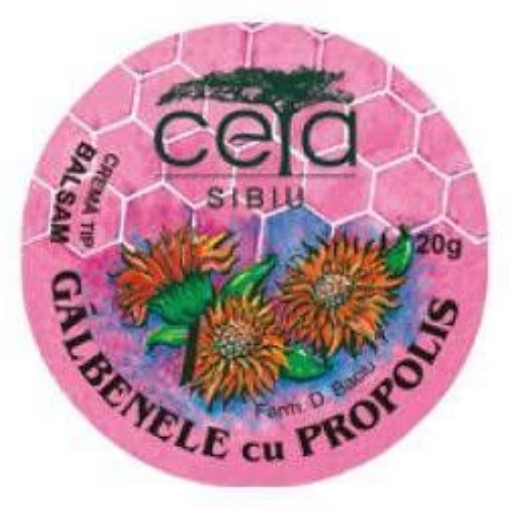 Ceta unguent cu galbenele si propolis - 20 grame