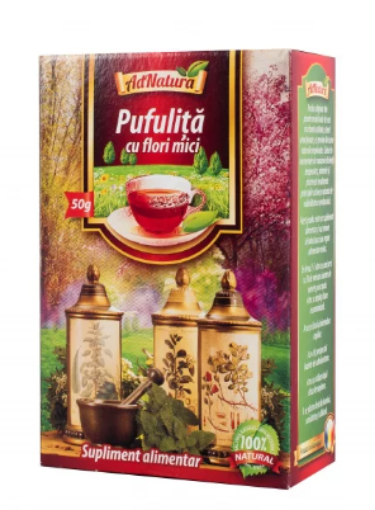 AdNatura ceai pufulita cu flori mici - 50 grame