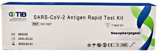 Poza cu test antigen rapid covid-19 nazofaringian x 1 bucata triplex