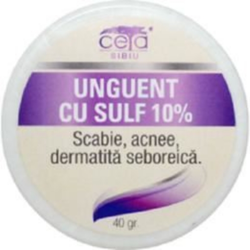 Ceta unguent cu sulf 10% - 40 grame