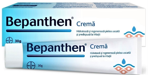 Poza cu Bepanthen 5% crema - 30 grame - hidratare profunda
