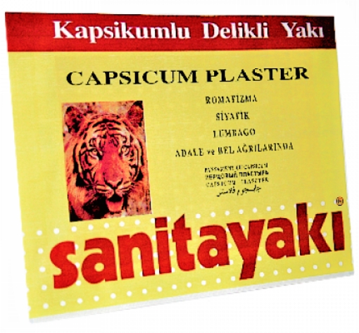 Sanitayaki plasture antireumatic 17cm/12cm - 1 bucata