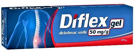 Poza cu Diflex 50mg/g gel - 100 grame Fiterman Pharma