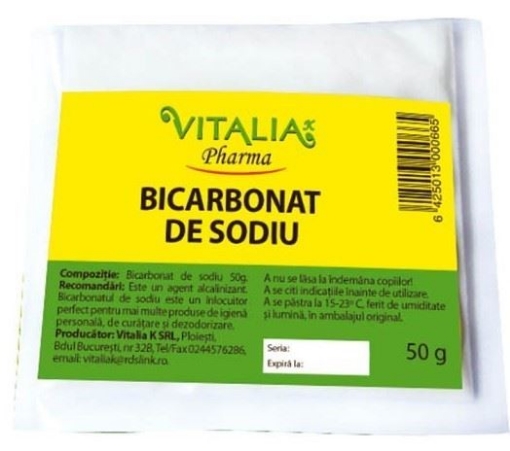 Vitalia K Bicarbonat de sodiu - 50 grame