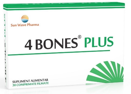 Poza cu SunWave 4 Bones Plus - 30 comprimate filmate