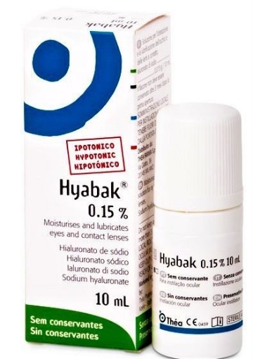 Poza cu Hyabak solutie oftalmica 0.15% - 10ml