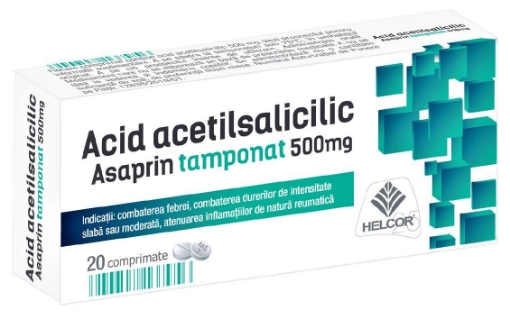 Asaprin T 500mg - 20 comprimate