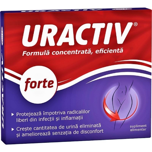 Poza cu Uractiv Forte - 10 capsule Terapia