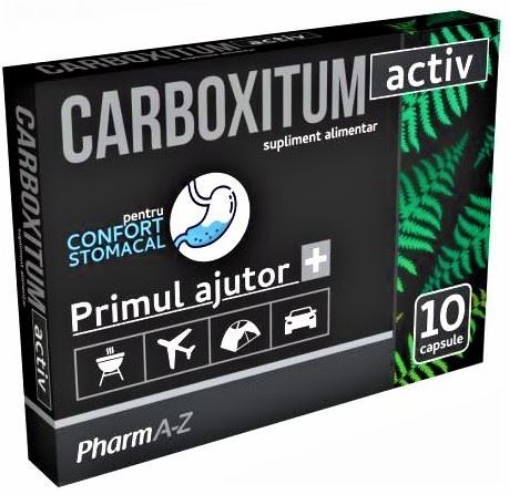 PharmA-Z Carboxitum activ - 10 capsule