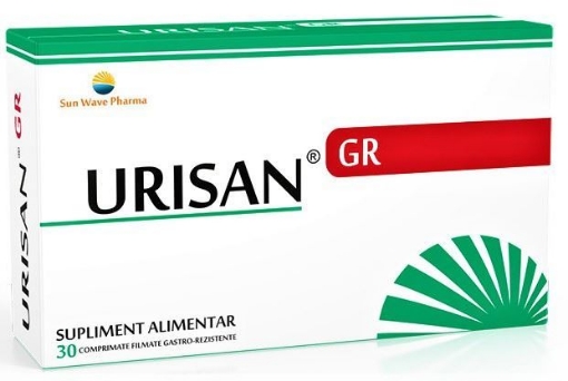 SunWave Urisan GR - 30 comprimate filmate gastrorezistente