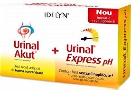 Poza cu Walmark Idelyn Urinal Akut - 10 Tablete (+ Urinal Express pH - 6 Plicuri)