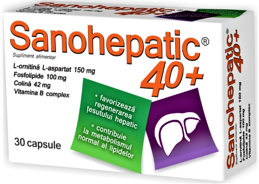 Zdrovit Sanohepatic 40+ - 30 capsule