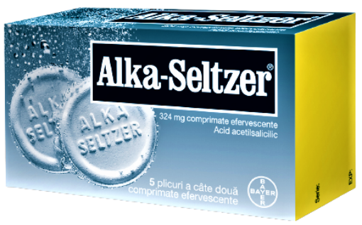 Poza cu Alka-Seltzer - 10 comprimate efervescente