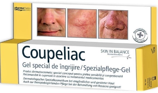 Zdrovit Coupeliac gel pentru piele sensibila si cuperozica - 20ml